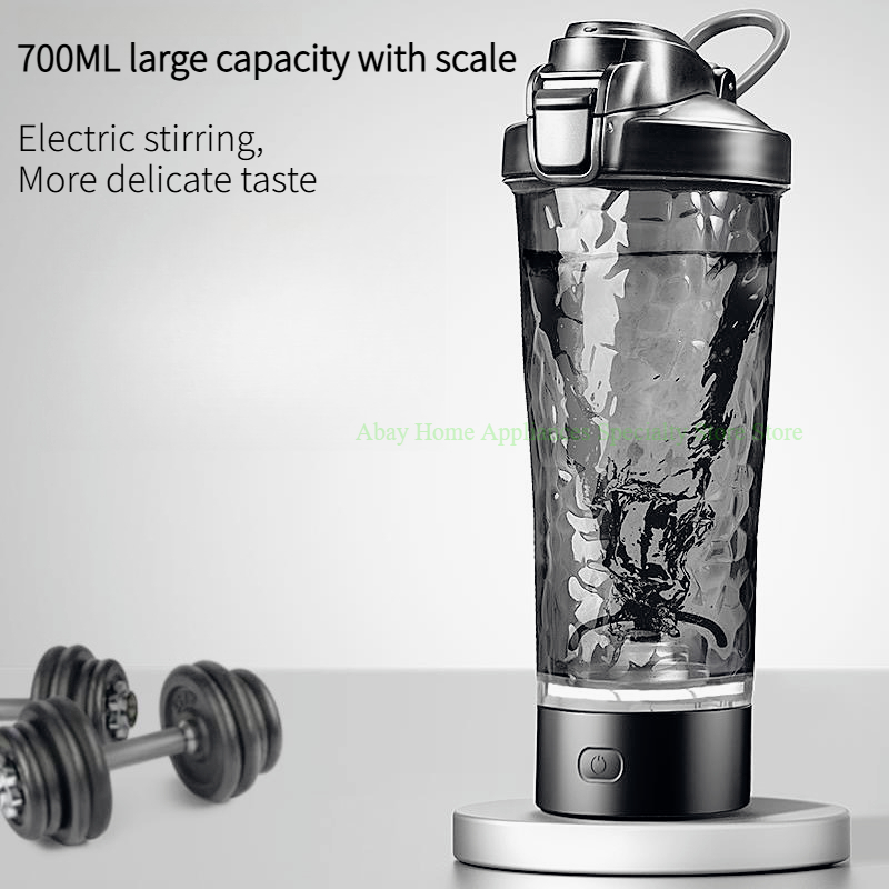 Protein Bar - 700ML Rechargeable Electric Mixing Shaker Bottle