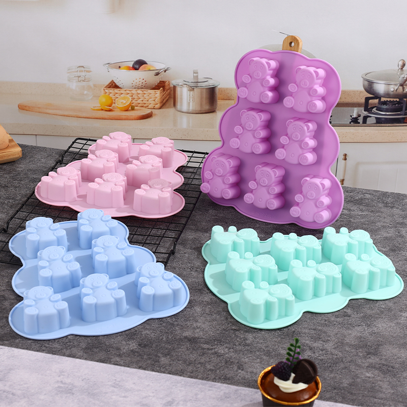 Gummy Candy - Silicone Gummy Bear Molds,Jello Molds for