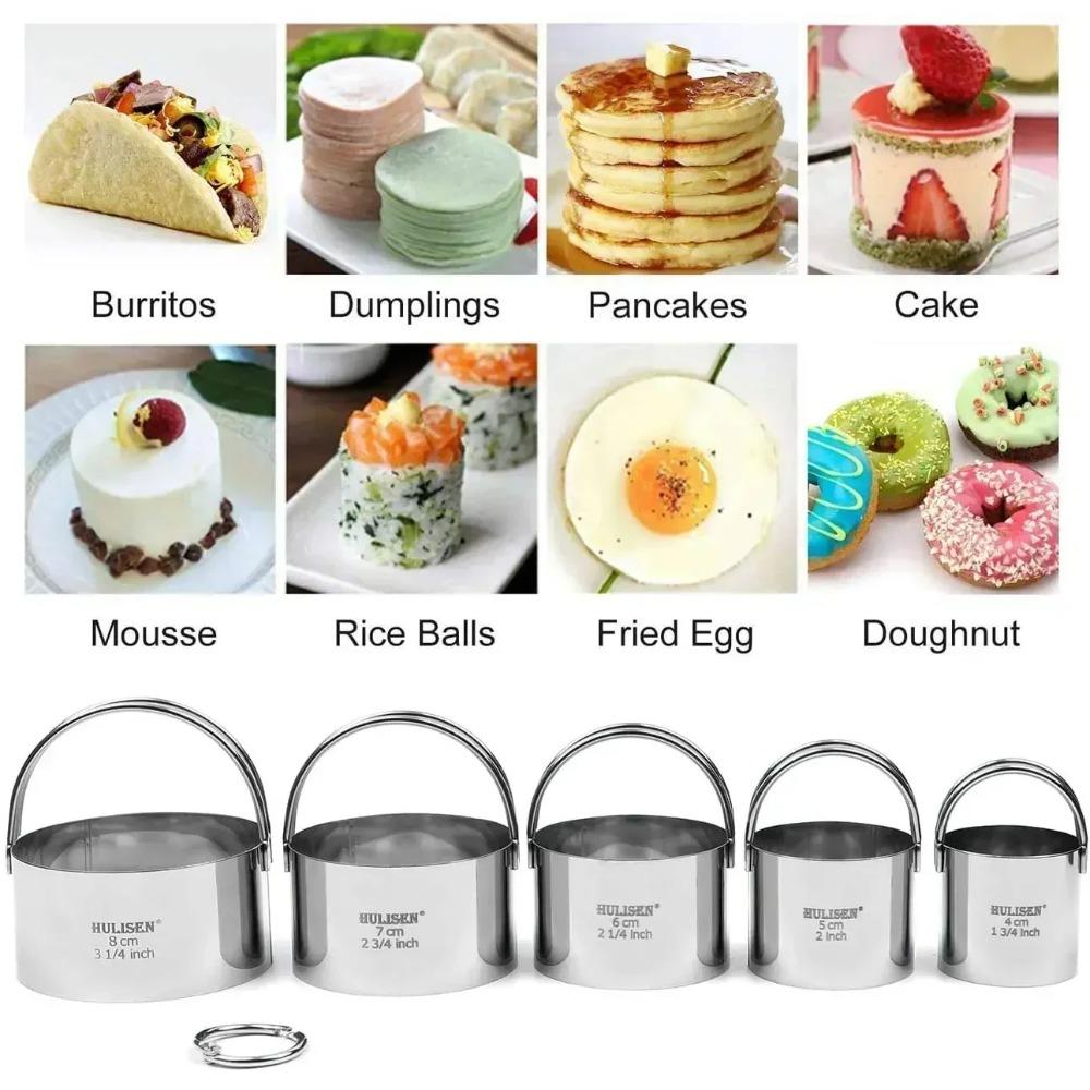 Biscuit Mold Set Round Stainle - Cookies Pack review and price