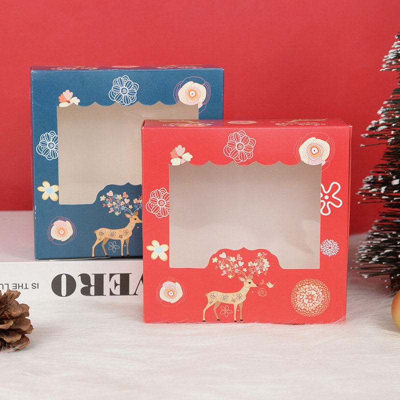 10/5Pcs Christmas Cookie Box w - Chocolate Snack review and price