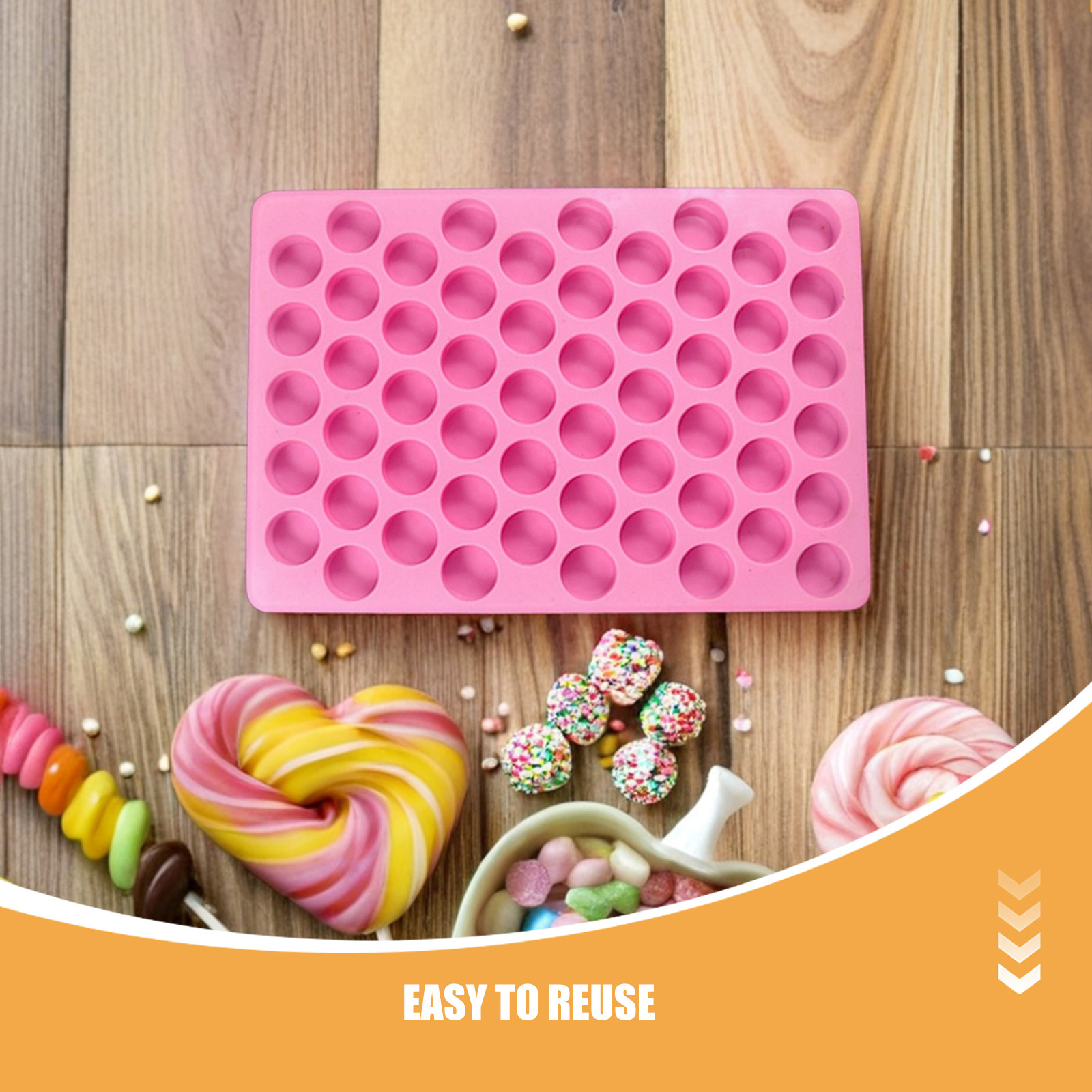 2Pcs Silicone Circle Molds Dia - Gummy Candy review and price