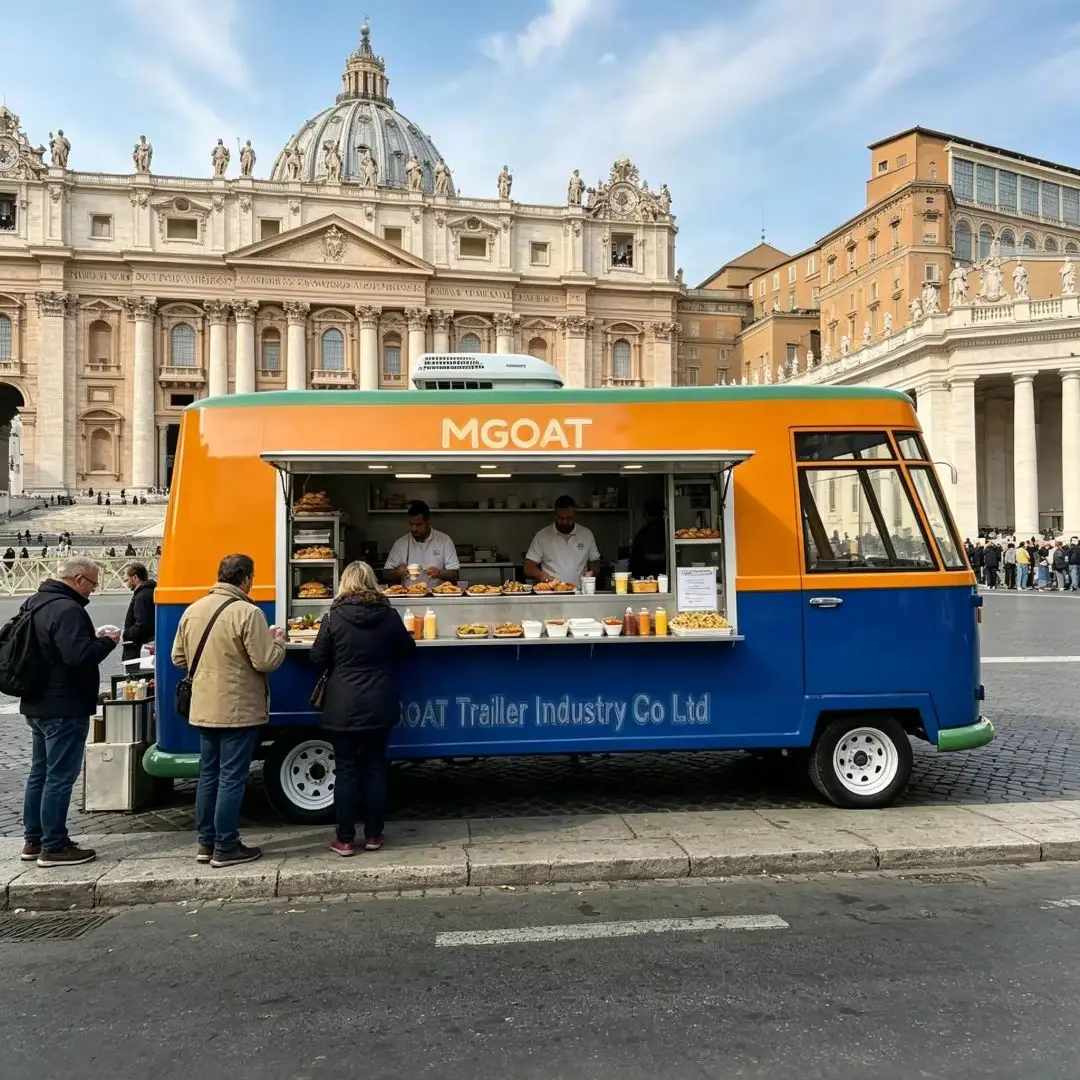 Commercial Mobile Food Van wit - Food Snacks Catering review and price