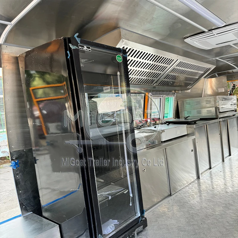 Commercial Mobile Food Van wit - Food Snacks Catering review and price