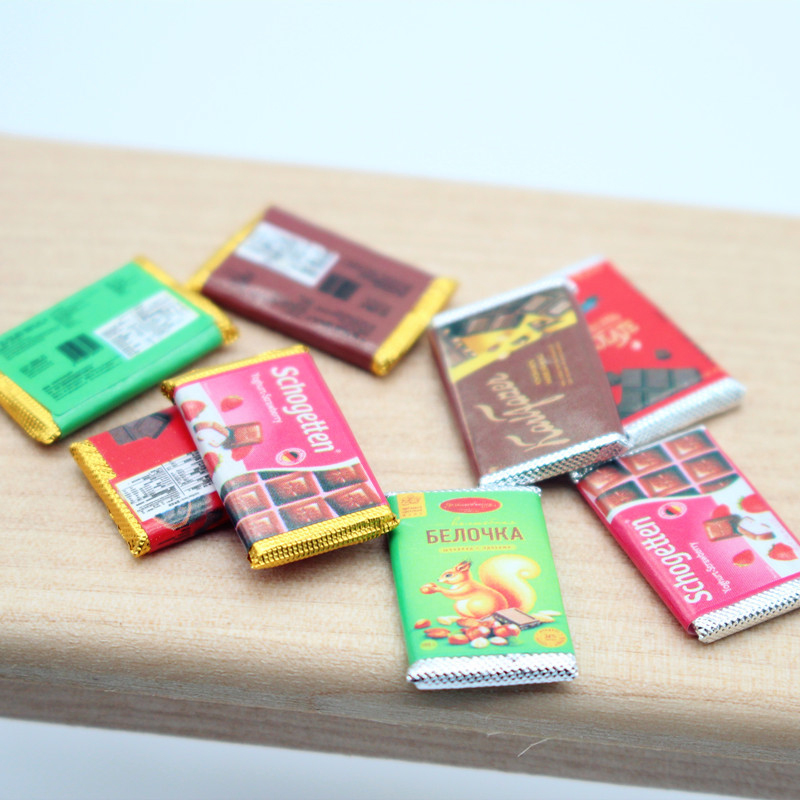1/12 Miniature Dollhouse Mini  - Chocolate Snack review and price