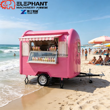 Street Vending Round Food Trai - Food Snacks Catering review and price