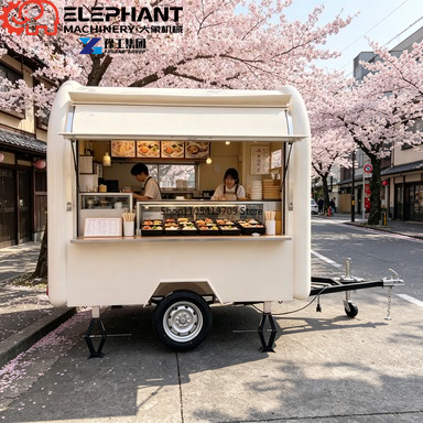 Street Vending Round Food Trai - Food Snacks Catering review and price