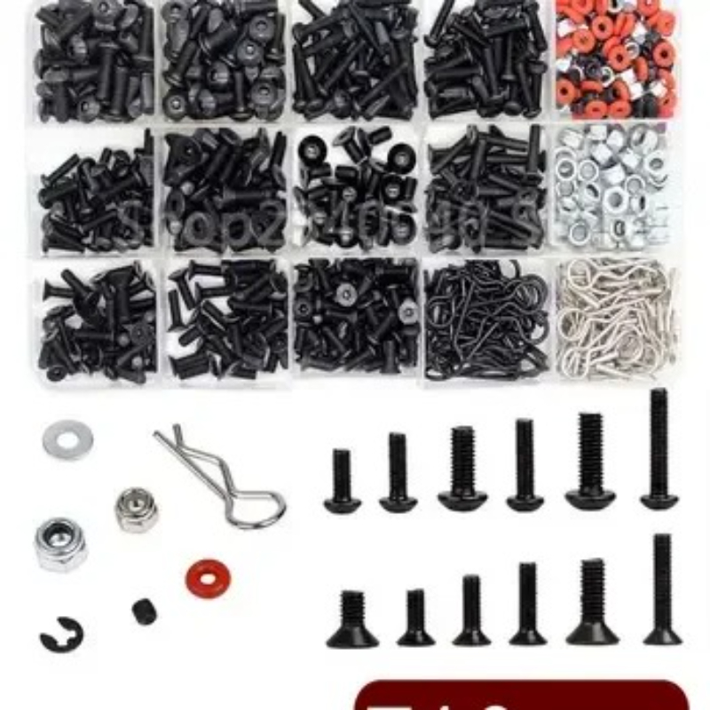 500pcs Universal RC Screw Kit  - Nuts Mix review and price