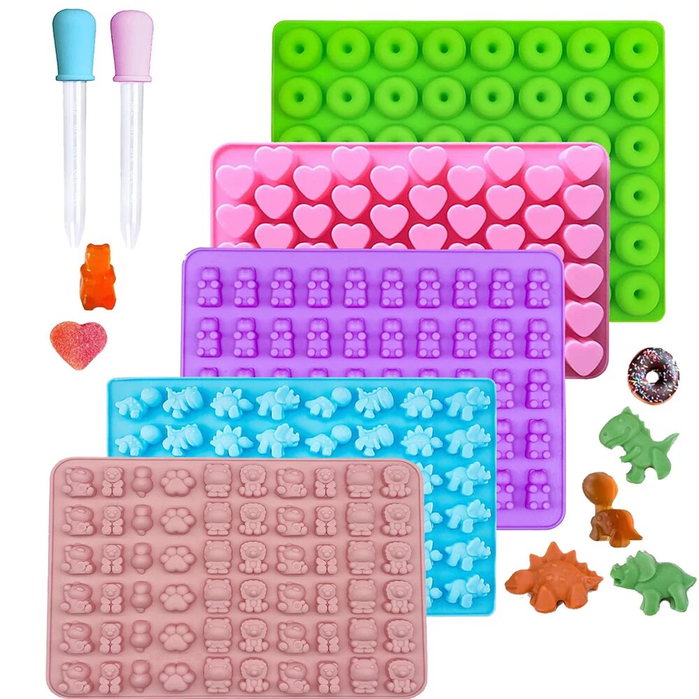 Gummy Bear Molds Silicone Mini - Gummy Candy review and price