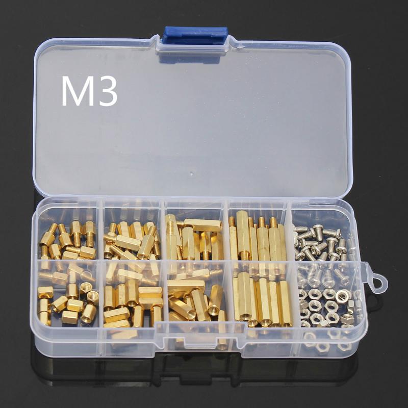 120pcs M3 Male Female Brass He - Nuts Mix review and price