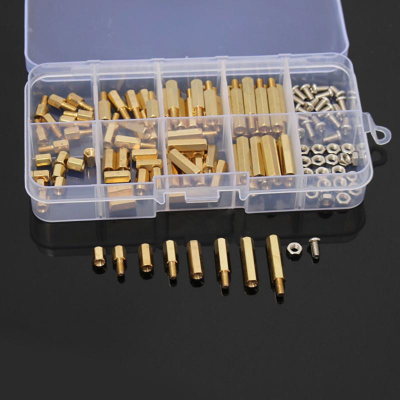 120pcs M3 Male Female Brass He - Nuts Mix review and price