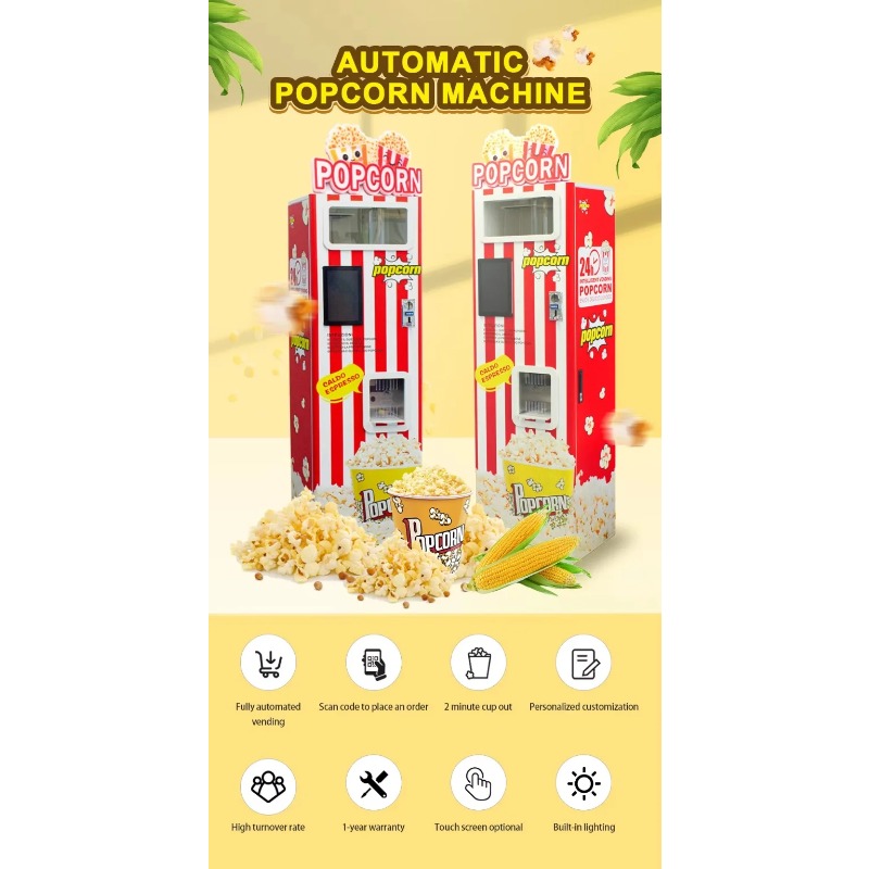 Customized New Automatic Popco - Popcorn review and price