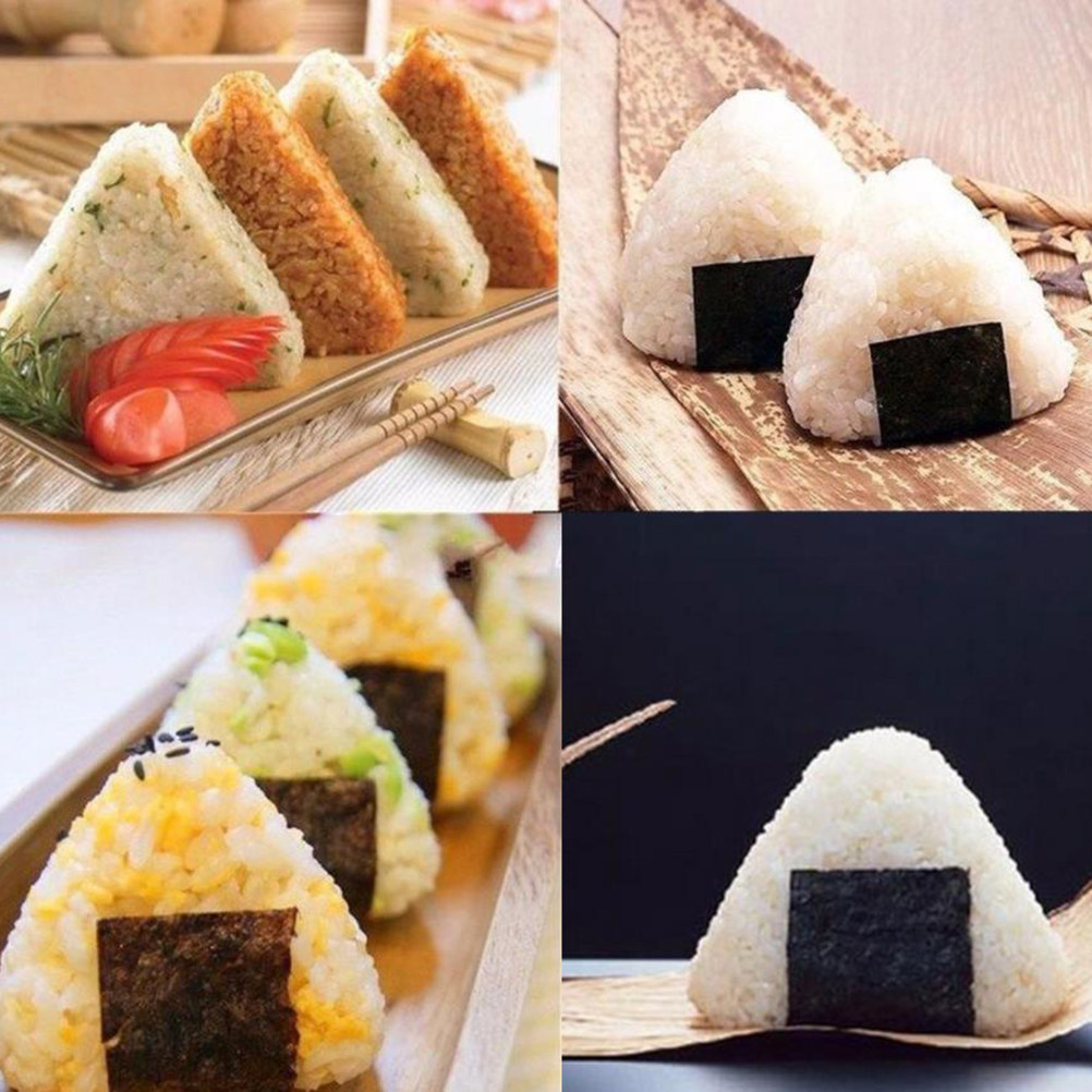 2Pcs Triangle Rice Mold Set Fo - Seaweed Snack review and price