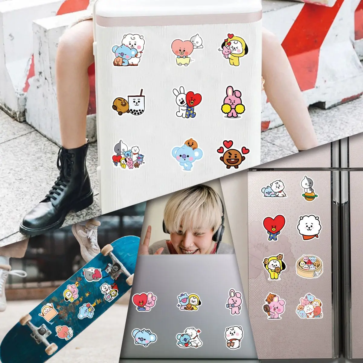 100/200PCS BT21 Chimmy Cooky k - Cookies Pack review and price