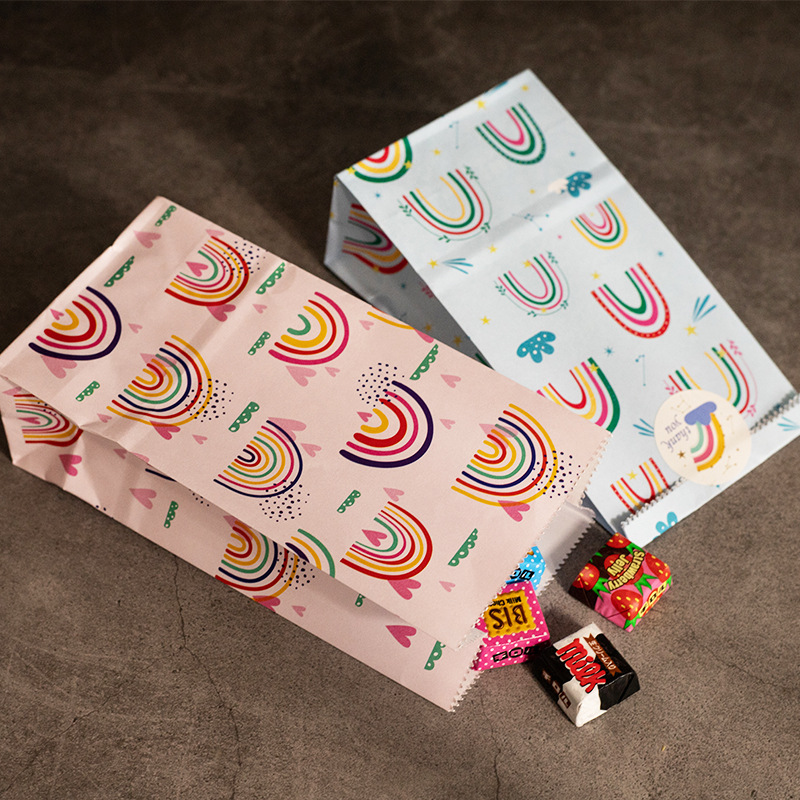 Small Paper Bags Rainbow Print - Cookies Pack review and price