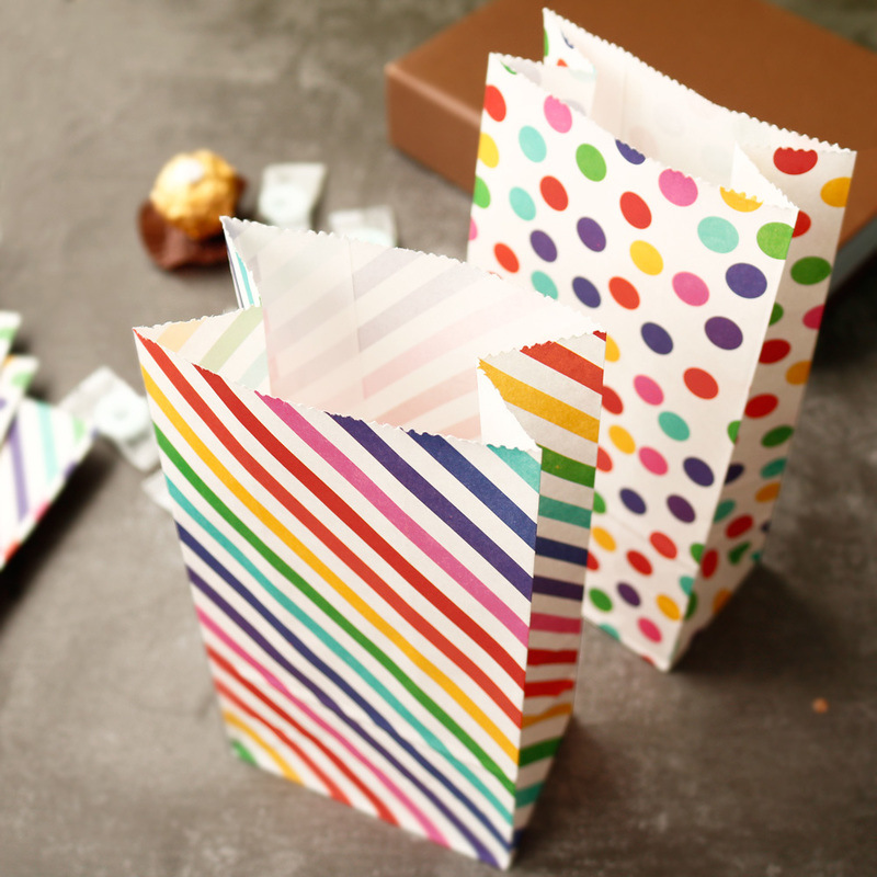 Small Paper Bags Rainbow Print - Cookies Pack review and price