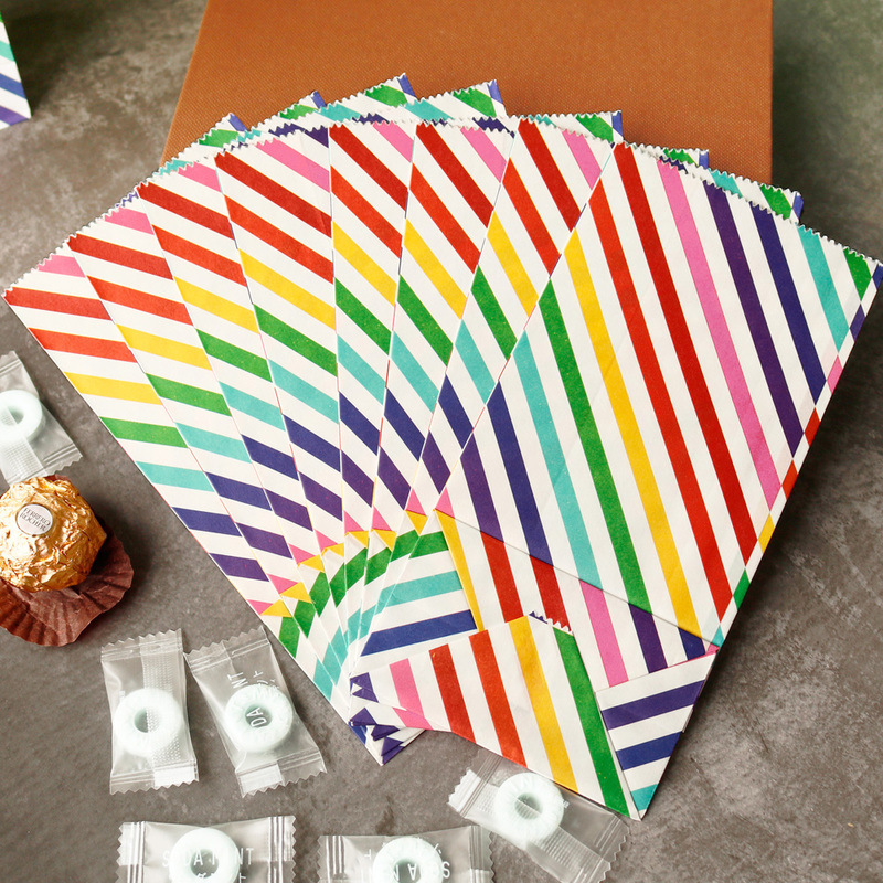 Small Paper Bags Rainbow Print - Cookies Pack review and price