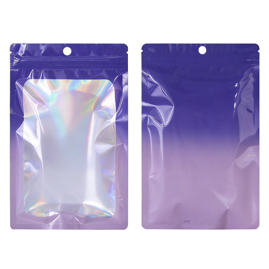 Holographic Color Square Zippe - Dried Fruit review and price