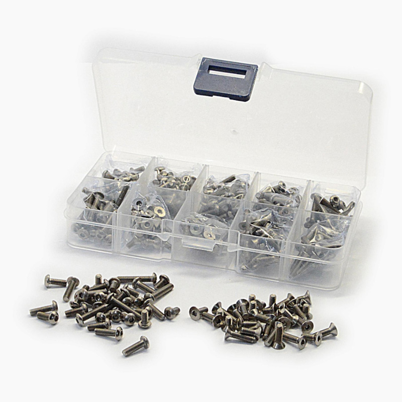 M3 Titanium Screw Assorted Set - Nuts Mix review and price