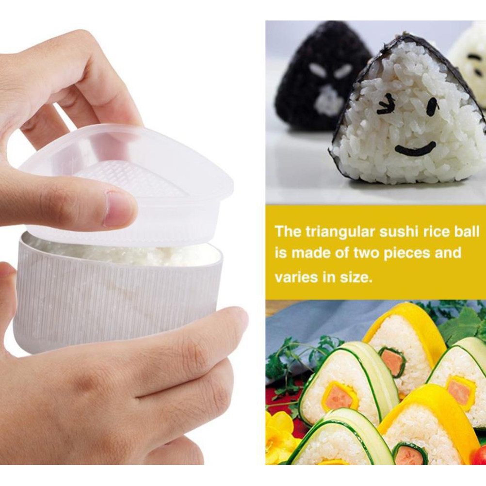 2Pcs Triangle Rice Ball Mold S - Seaweed Snack review and price