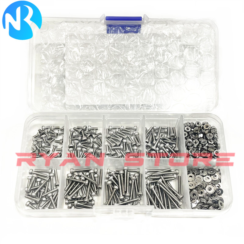 1 Box/660PCS M2*4 5 6 8 14 16M - Nuts Mix review and price