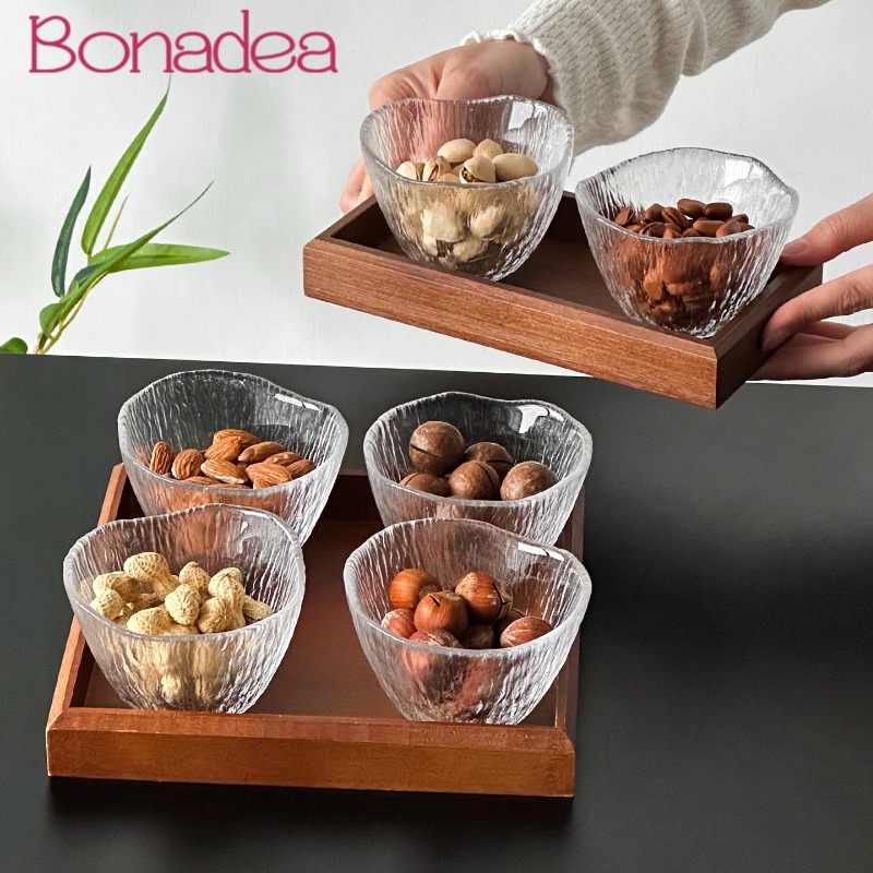 Clear Glass Cups Divided Nut T - Dried Fruit review and price