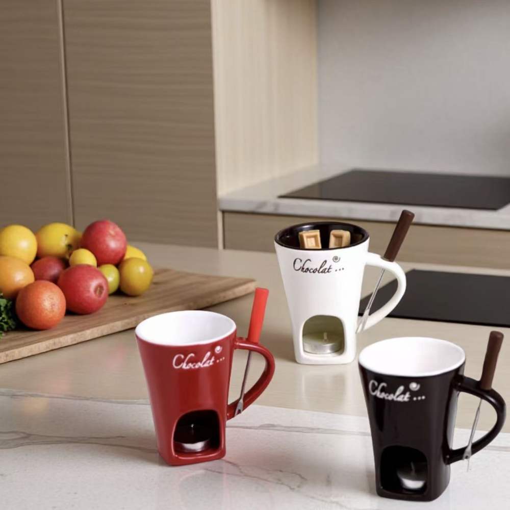 Ceramic Chocolate Fondue Mug C - Chocolate Snack review and price