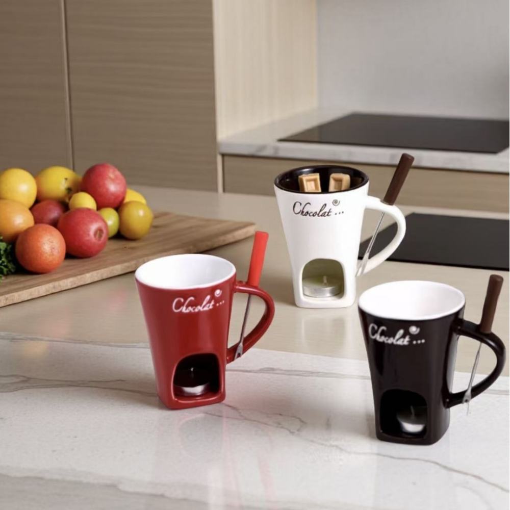 Ceramic Chocolate Fondue Mug C - Chocolate Snack review and price