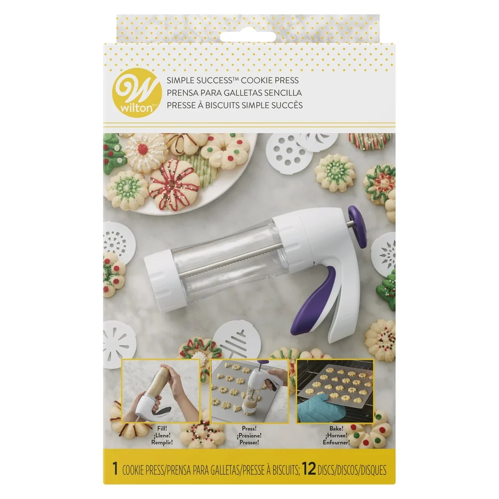 Ergonomic Cookie Press 13-Piec - Cookies Pack review and price