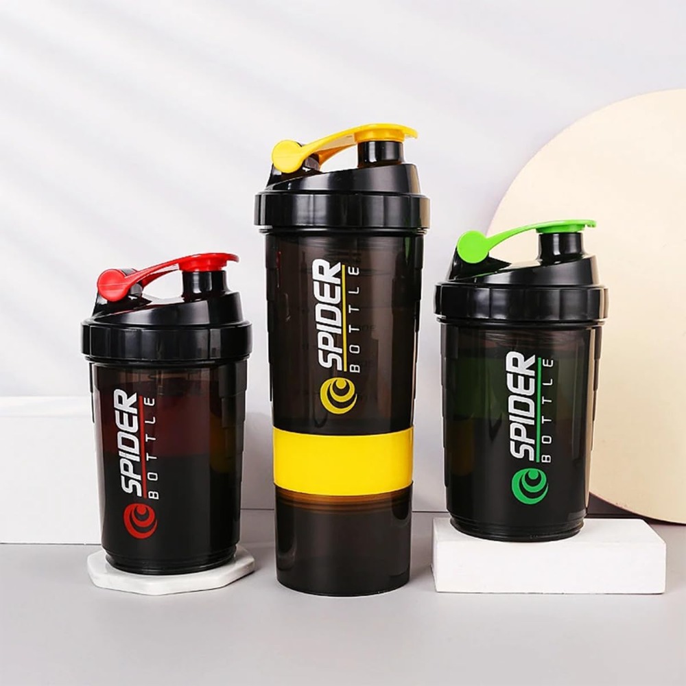 3 Layers Shaker Protein Bottle - Protein Bar review and price