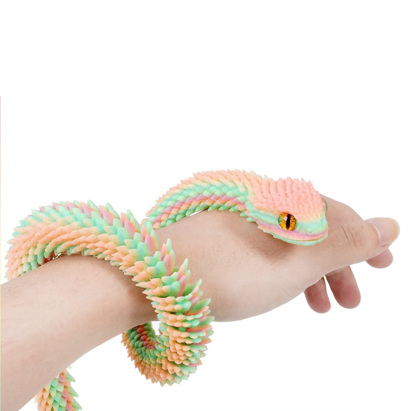 3D Printed Snake Movable Joint - Gummy Candy review and price