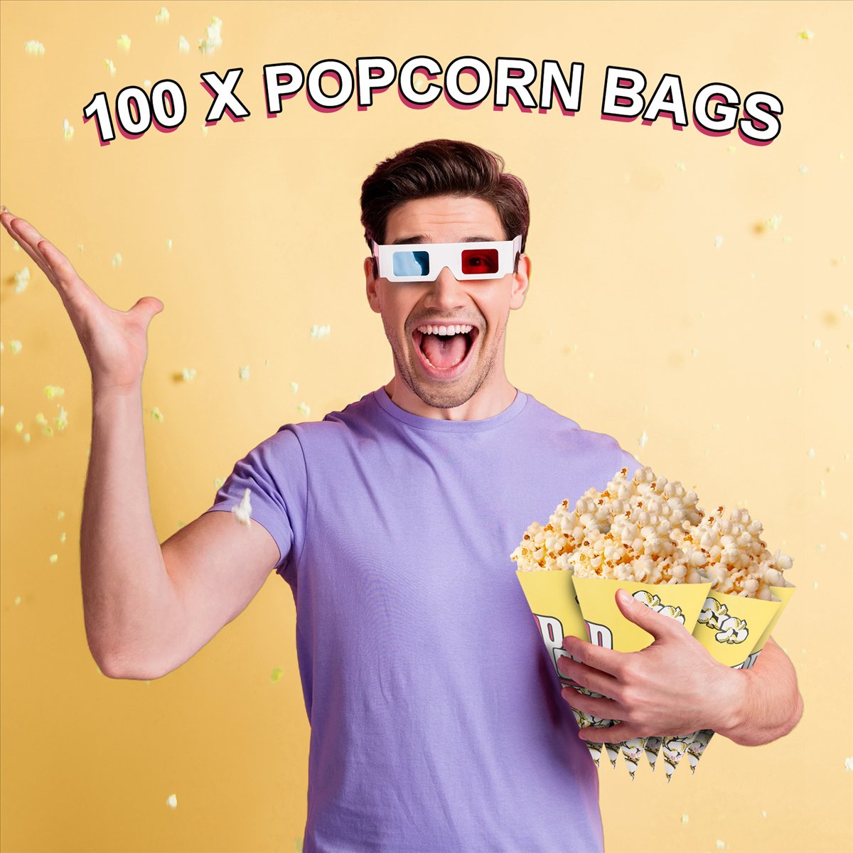[Promotions]100X popcorn bags  - Popcorn review and price