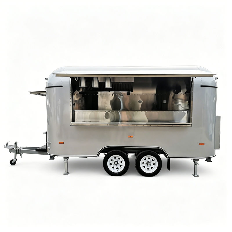 Food Truck Trailer Street Cate - Food Snacks Catering review and price