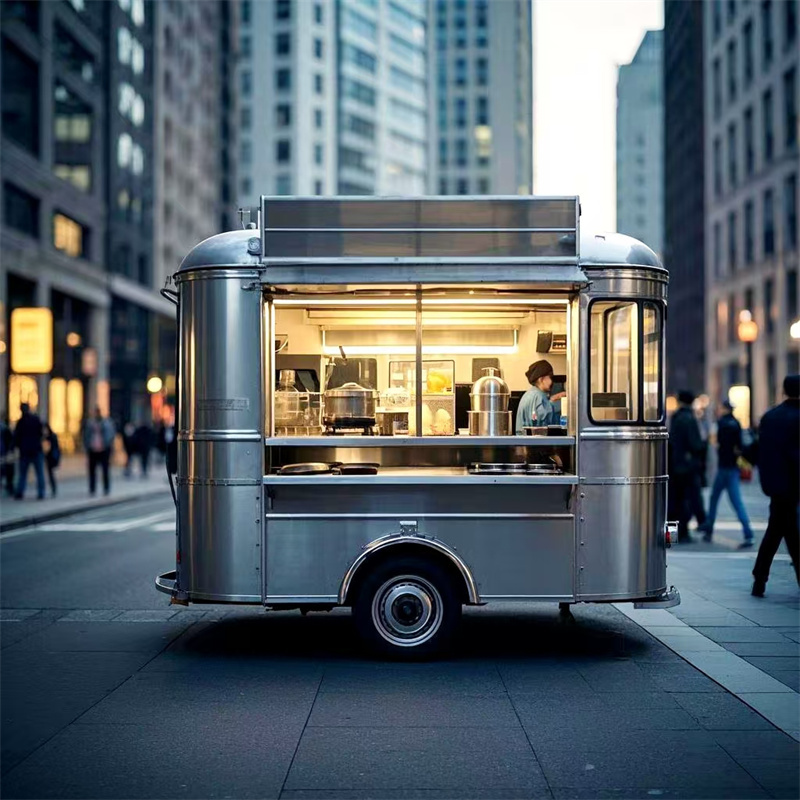 Portable Mobile Food Cart Trai - Food Snacks Catering review and price