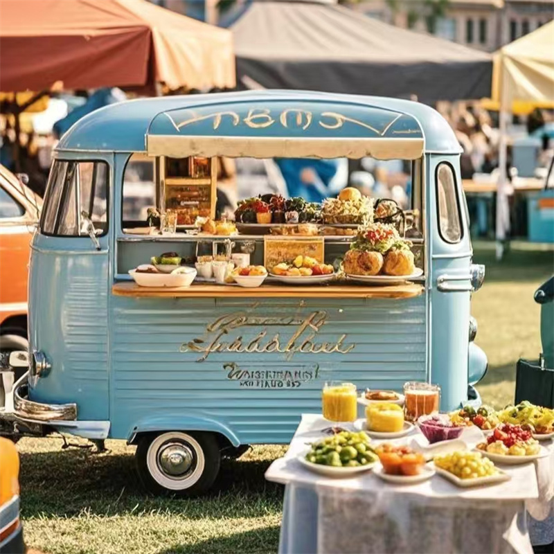 Portable Mobile Food Cart Trai - Food Snacks Catering review and price