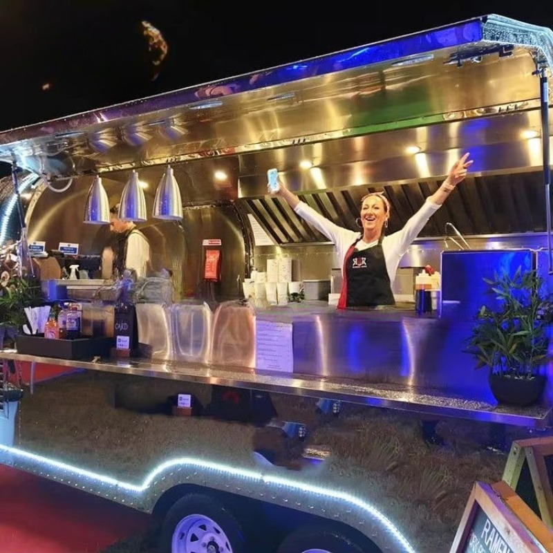 Food Truck Trailer Mobile Ice  - Popcorn review and price
