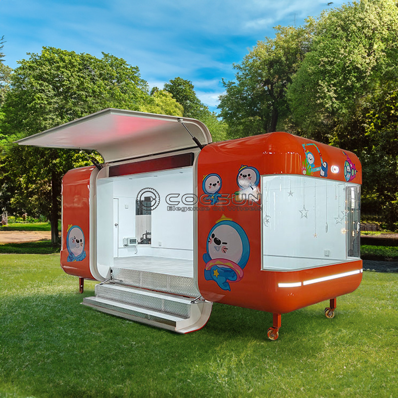 Street Mobile Food Trailer Piz - Food Snacks Catering review and price