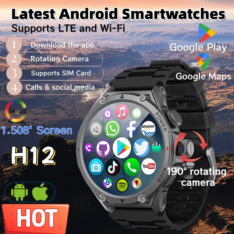 Latest Model H12 Smart Watch 4 - Seaweed Snack review and price
