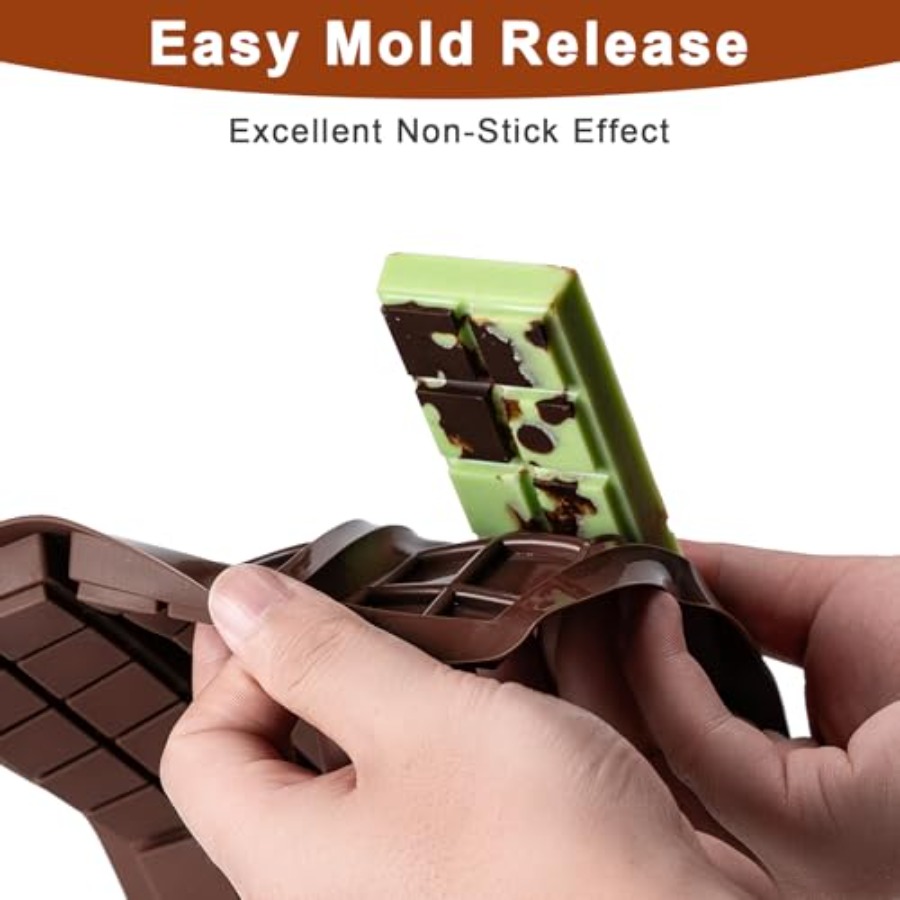 Chocolate Bar Mold Non-Stick C - Chocolate Snack review and price