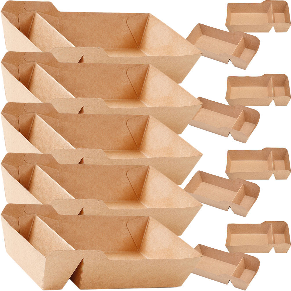 50Pcs Paper Food Box Eco Frien - Chocolate Snack review and price