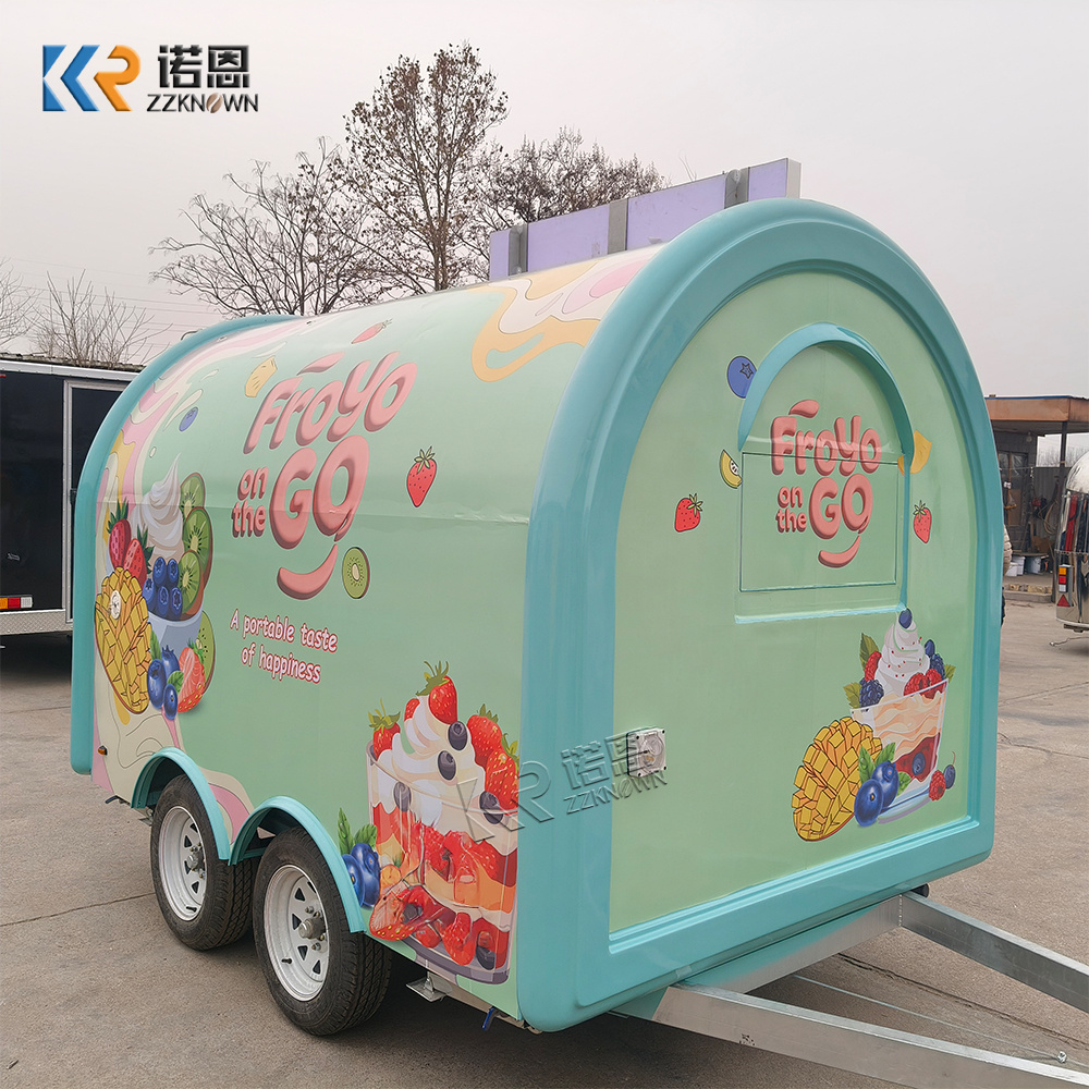 Custom Food Trailer Mobile Kit - Food Snacks Catering review and price