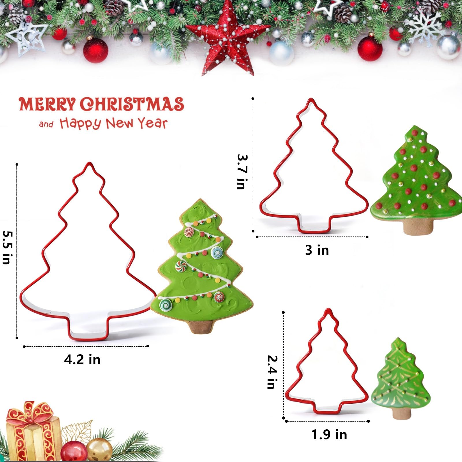 FAIS DU 3pcs Christmas Tree Co - Cookies Pack review and price