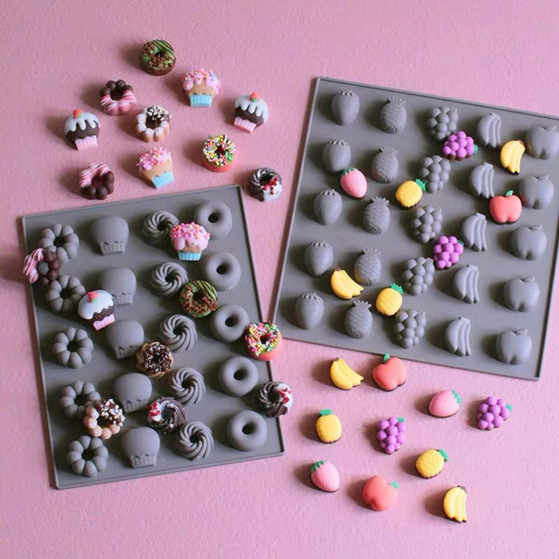 Multicavity Fruit Silicone Cho - Chocolate Snack review and price