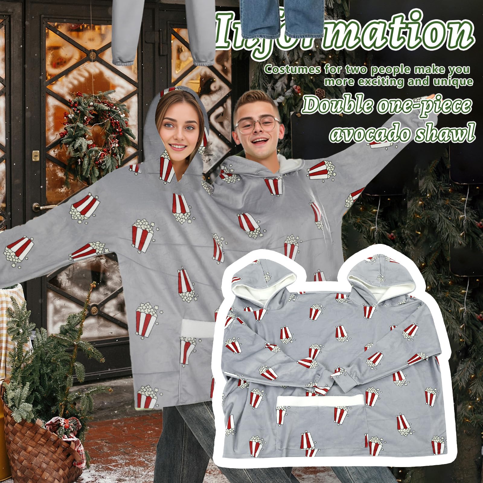 Popcorn Print Matching Couples - Popcorn review and price