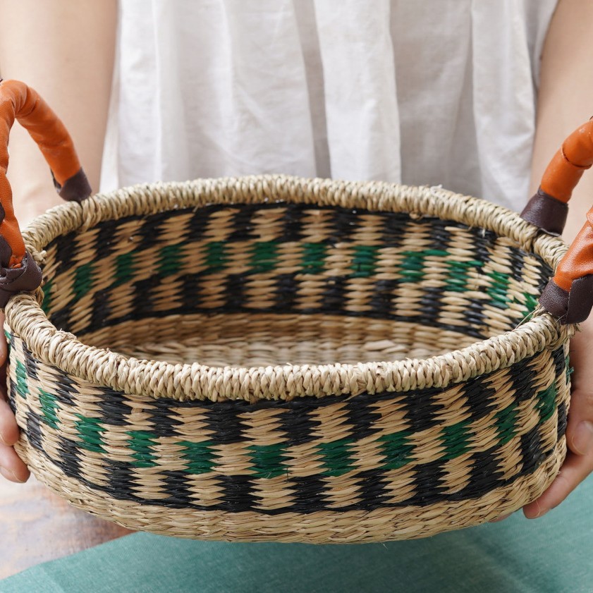 Seaweed woven storage basket C - Seaweed Snack review and price