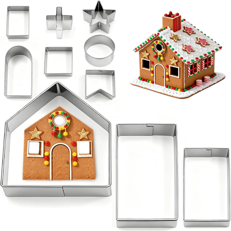 3D Christmas Gingerbread House - Cookies Pack review and price